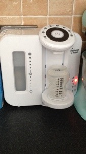 Tommee Tippee Perfect prep water temperature warning light during a heatwave - it stopped working due to the hot weather , how to fix it 