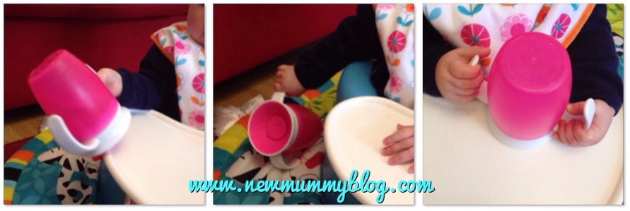 munchkin 360 cup review baby drinking