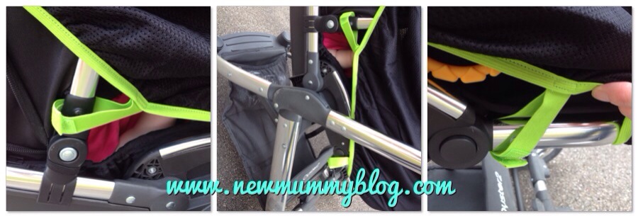 Attaching the Original Snoozeshade to the Babystyle Oyster Pushchair