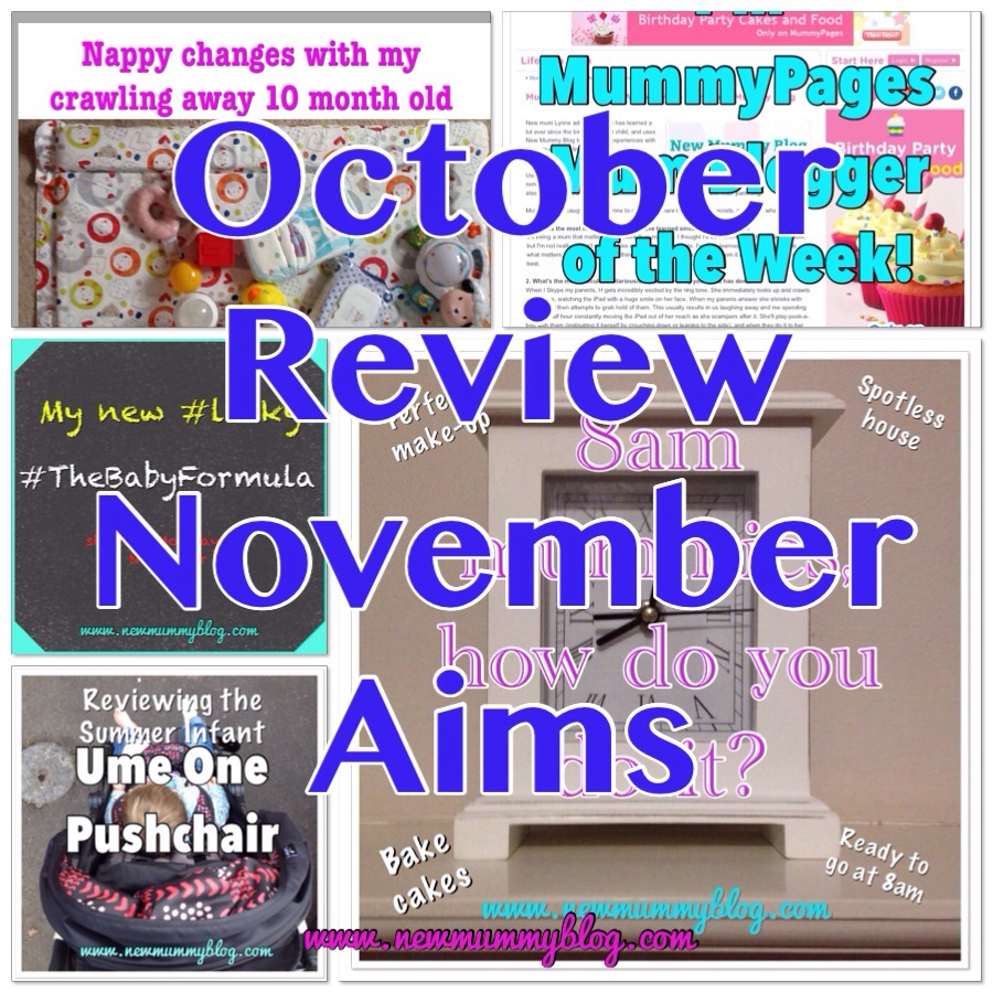 october review november bucket list
