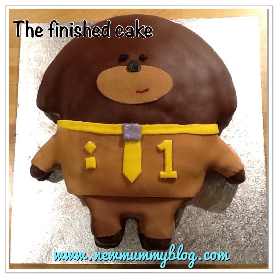 new mummy blog how to make a hey duggee cake