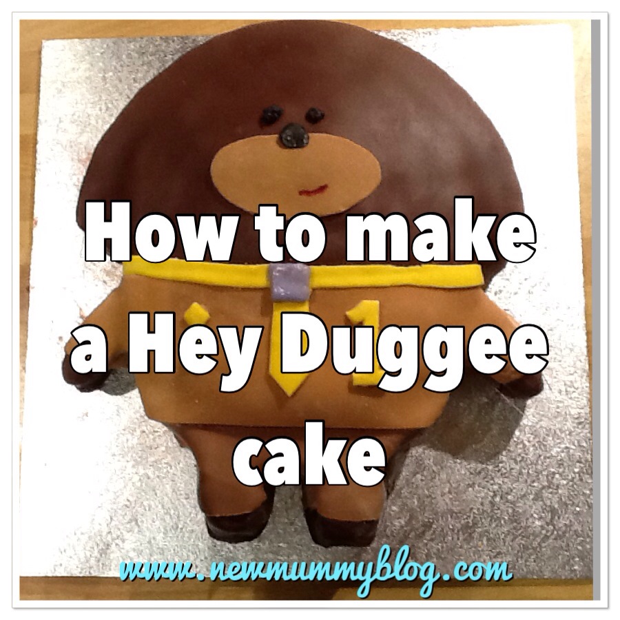 How to make Hey Duggee cake - step by step instructions for making a CBeebies Hey Duggee birthday cake - first birthday