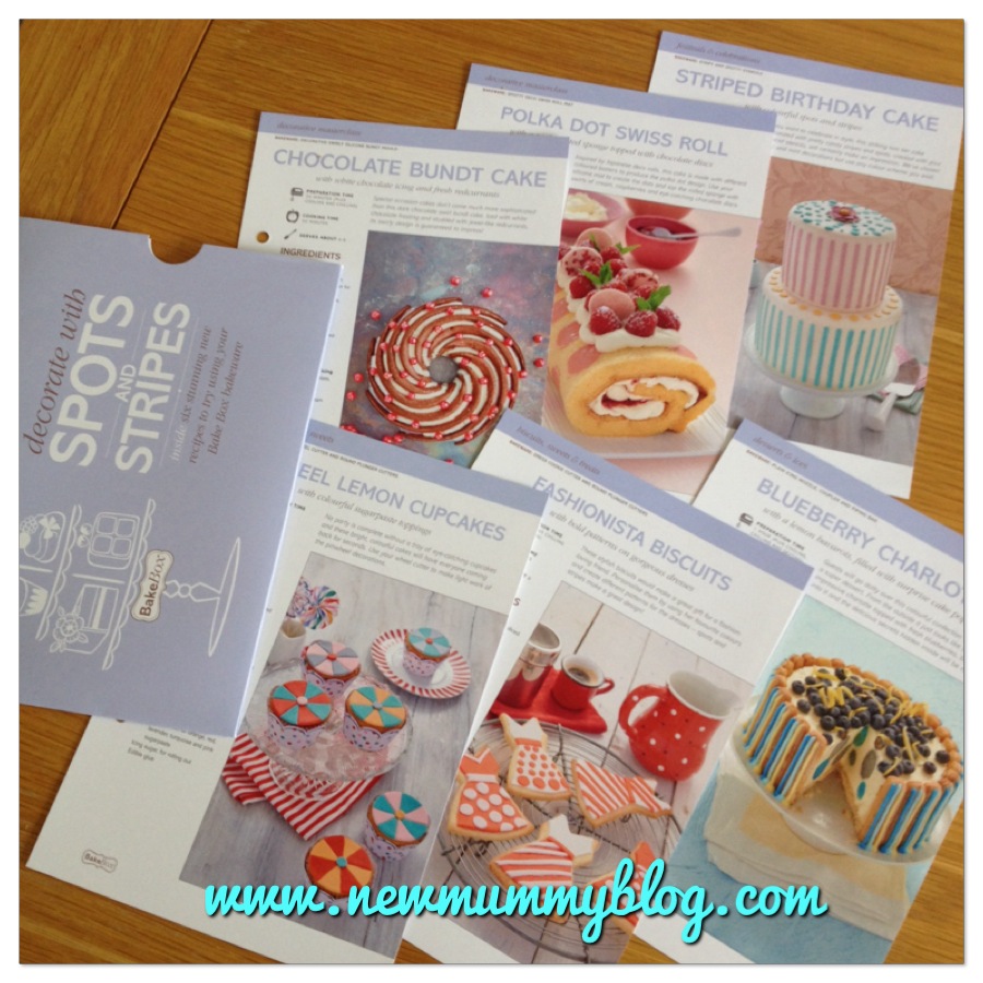 photo 4 - bake box review recipe cards