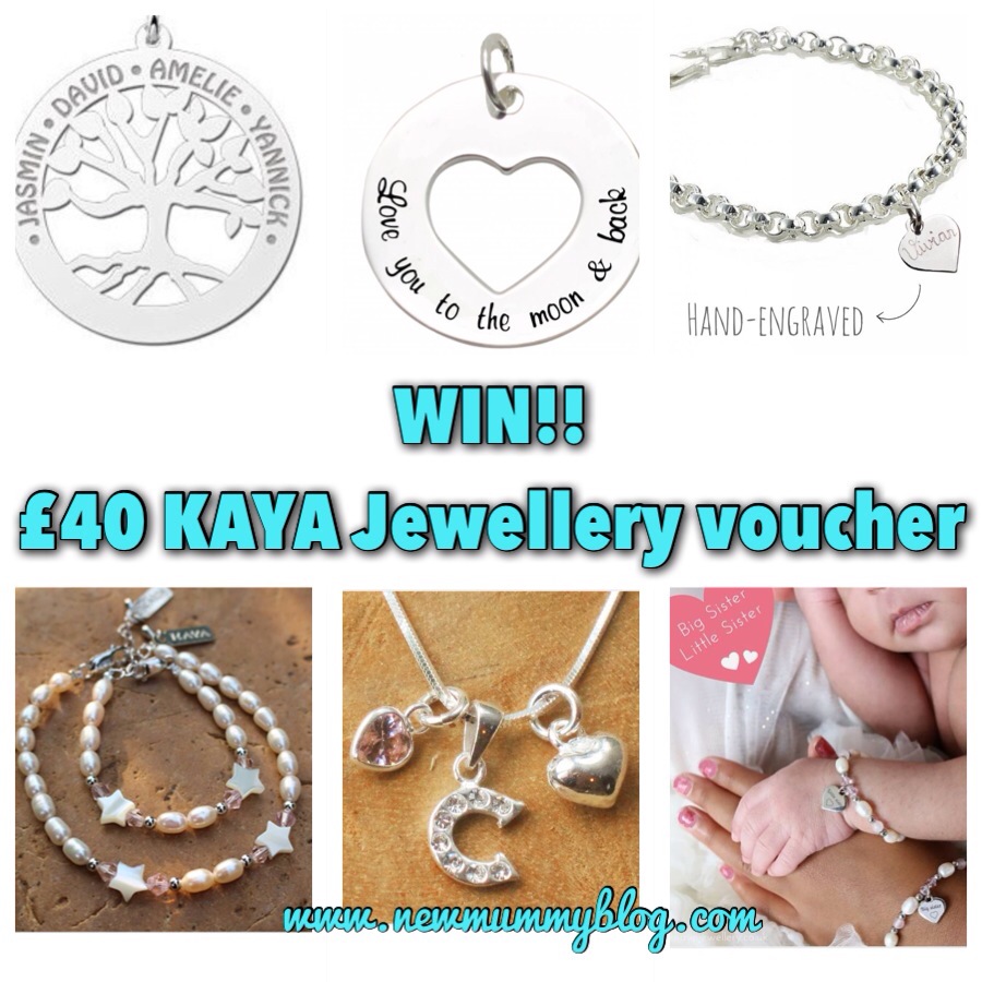 KAYA Jewellery Giveaway examples of their products necklaces bracelets mummy and daughter sets