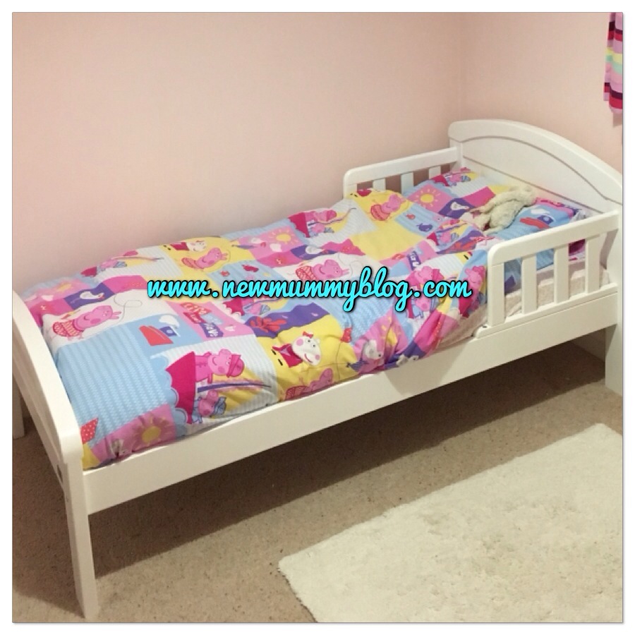 moving from a cot to a toddler bed 