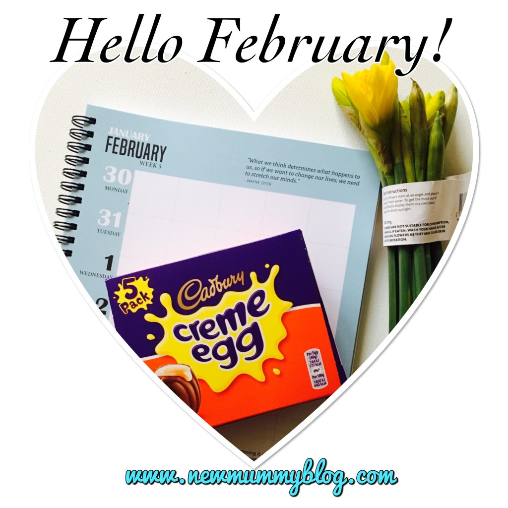 Creme eggs and daffodils for February 