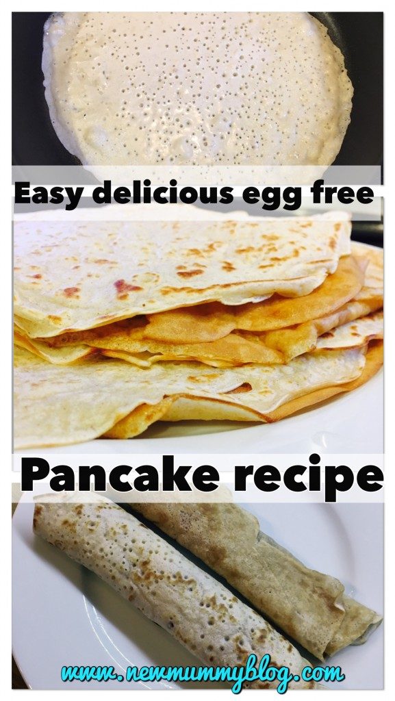 Egg free pancake recipe - easy delicious egg free store cupboard ingredients