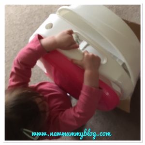 Review Potty Summer Infant Step by Step potty excited toddler