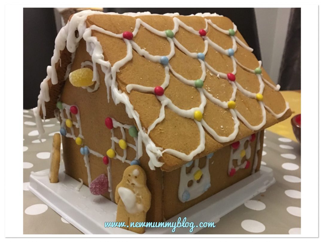 Decorate a gingerbread house  Christmas activity advent calendar - alternative advent calendar ideas for toddler