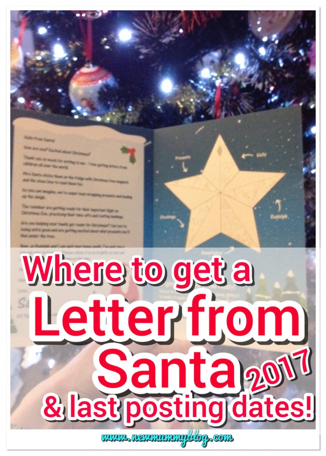 Letter from Santa 2017 Father Christmas 