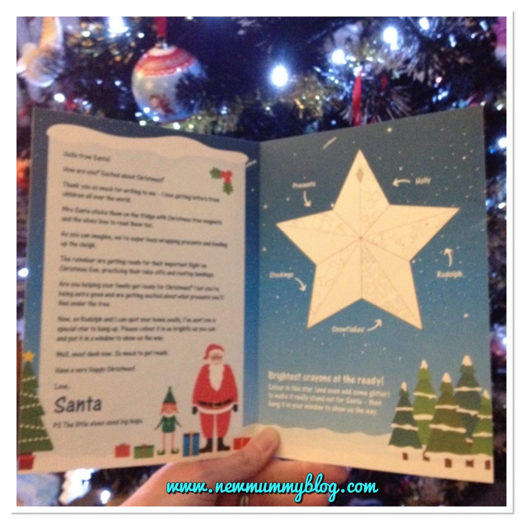 Royal Mail Letter from Santa 2016 - Letter from Santa 2017 Father Christmas New Mummy Blog