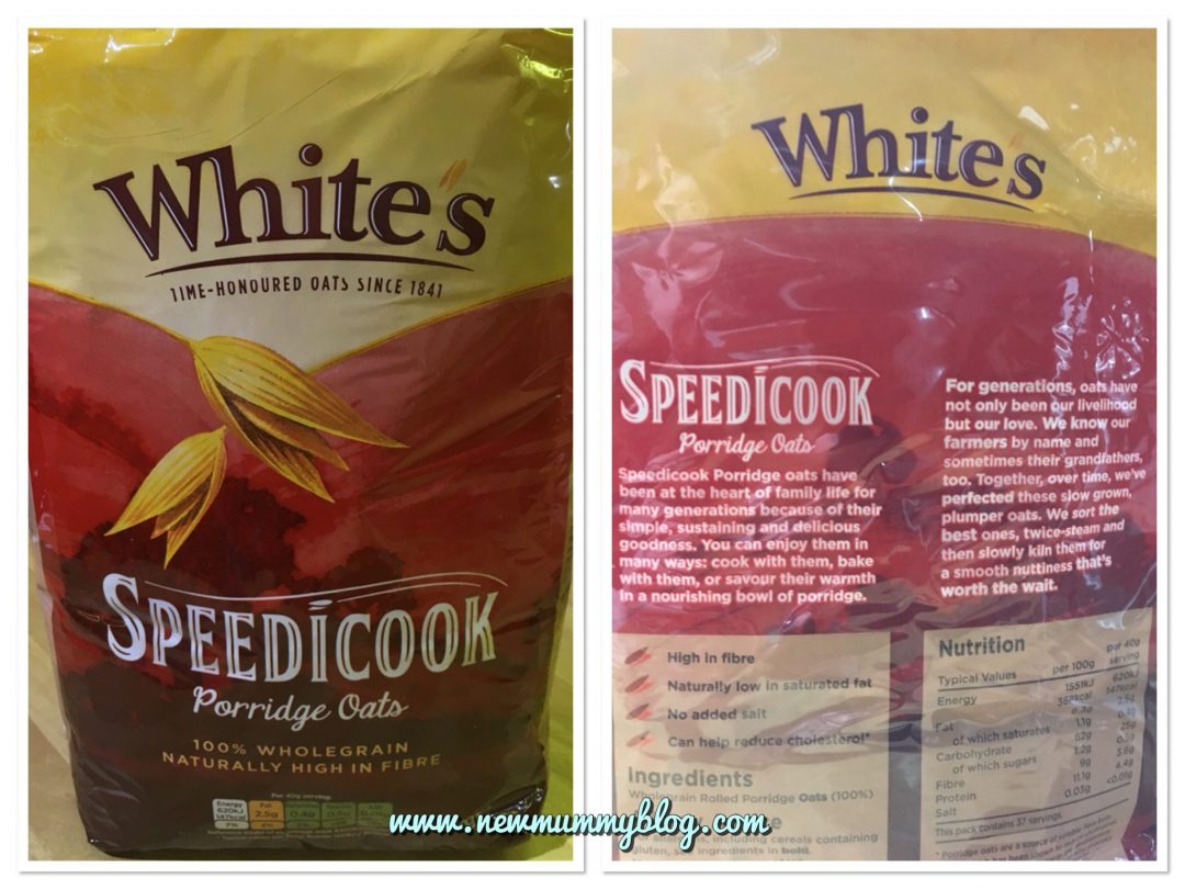 Whites speedicook porridge oats making Oaty potato cakes for Mother’s Day - new mummy blog 