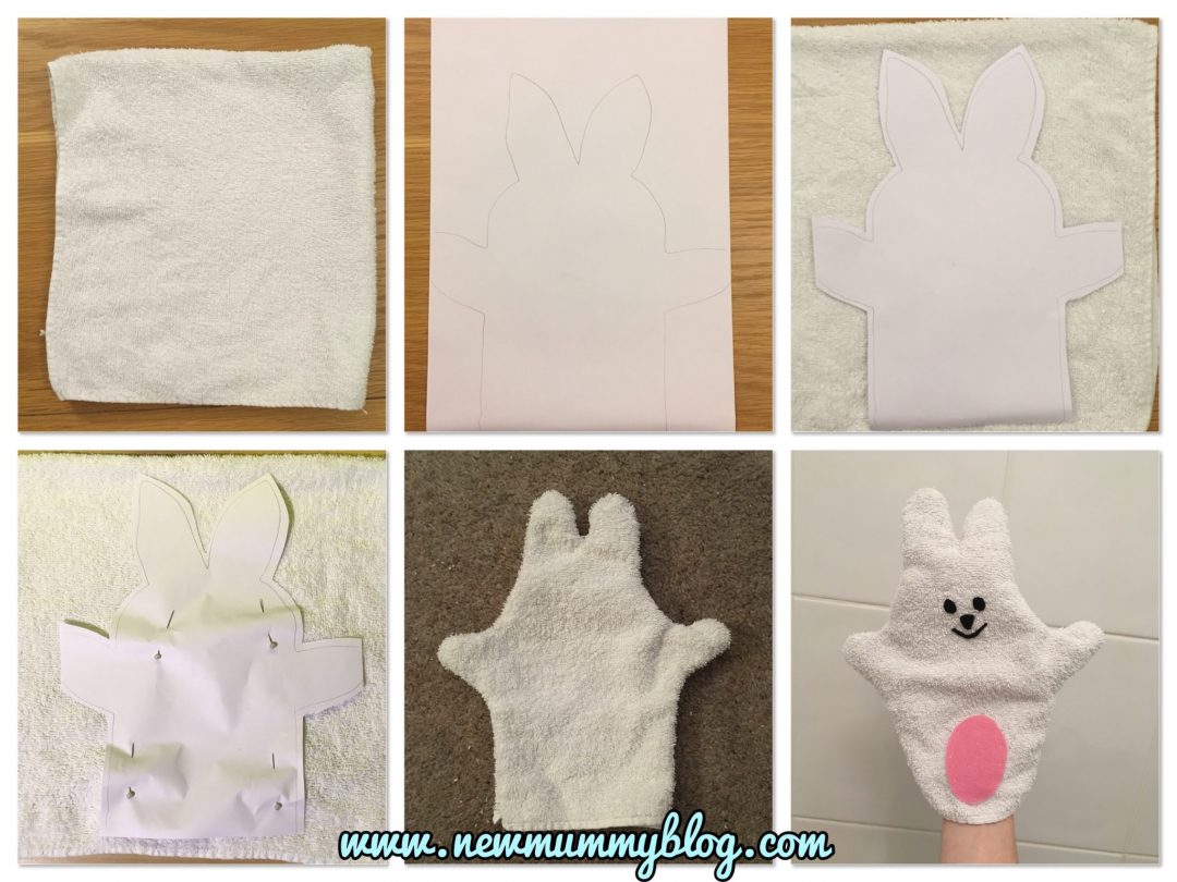 Bath time book trust crafting make a bunny flannel for kids and baby