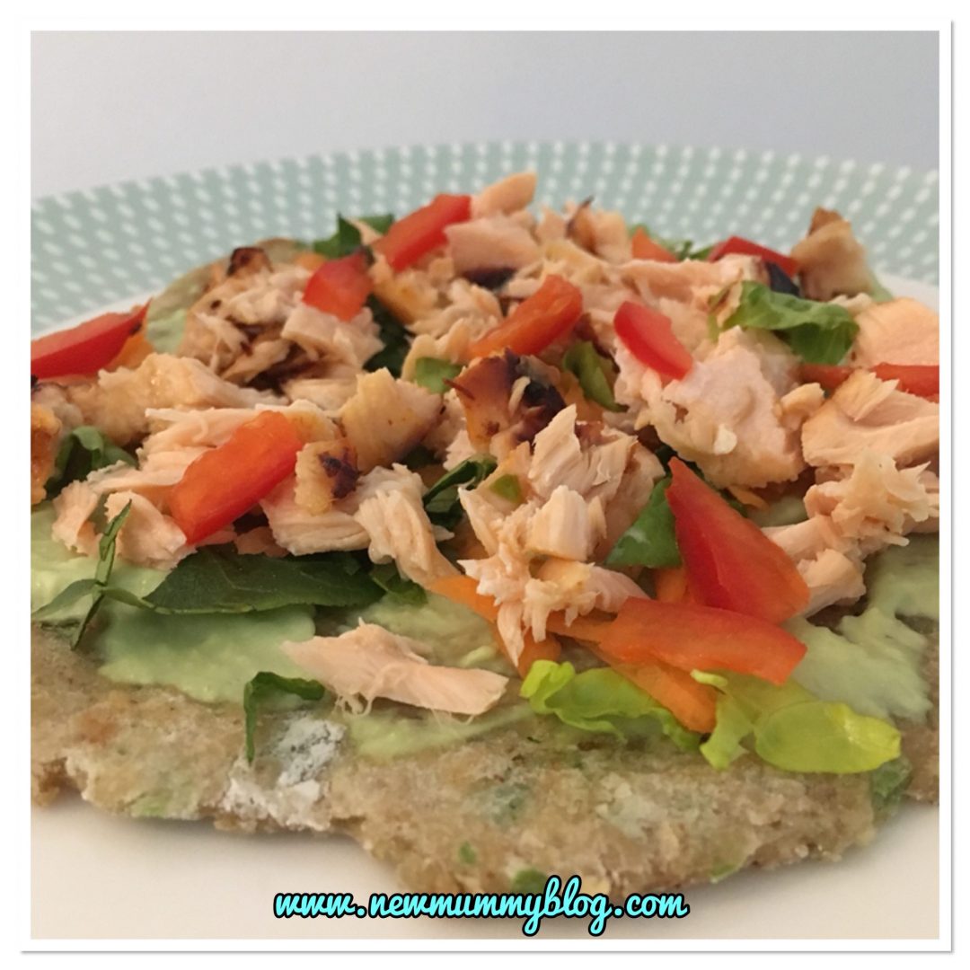 Grilled chipotle salmon with spring onion and chilli flatbread a easy to cook special dinner for father’s day