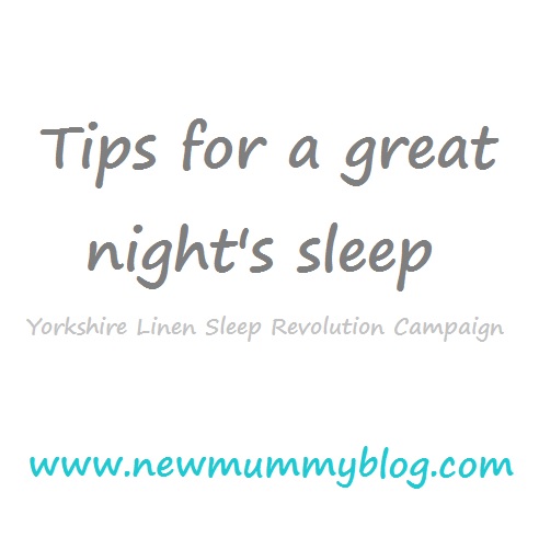 Tips for a great night's sleep