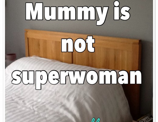 ummy is not superwoman illness sick bed