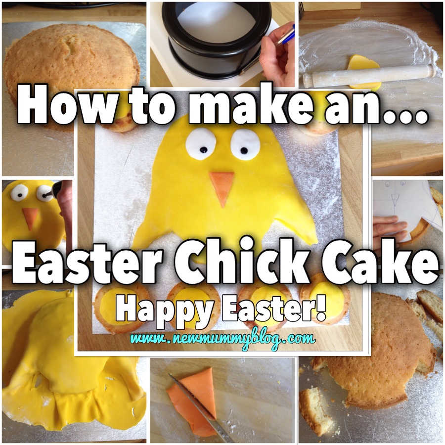 New MummyBlog How to Make an Easter Chick Cake