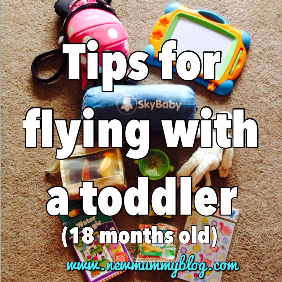 Tips for flying with toddlers (18 months) New Mummy Blog