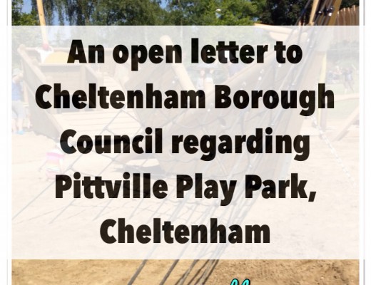 New Mummy Blog Open Letter to Cheltenham Borough Council - Pittville Park Cheltenham - New Play Park Facilities - Litter, toddlers