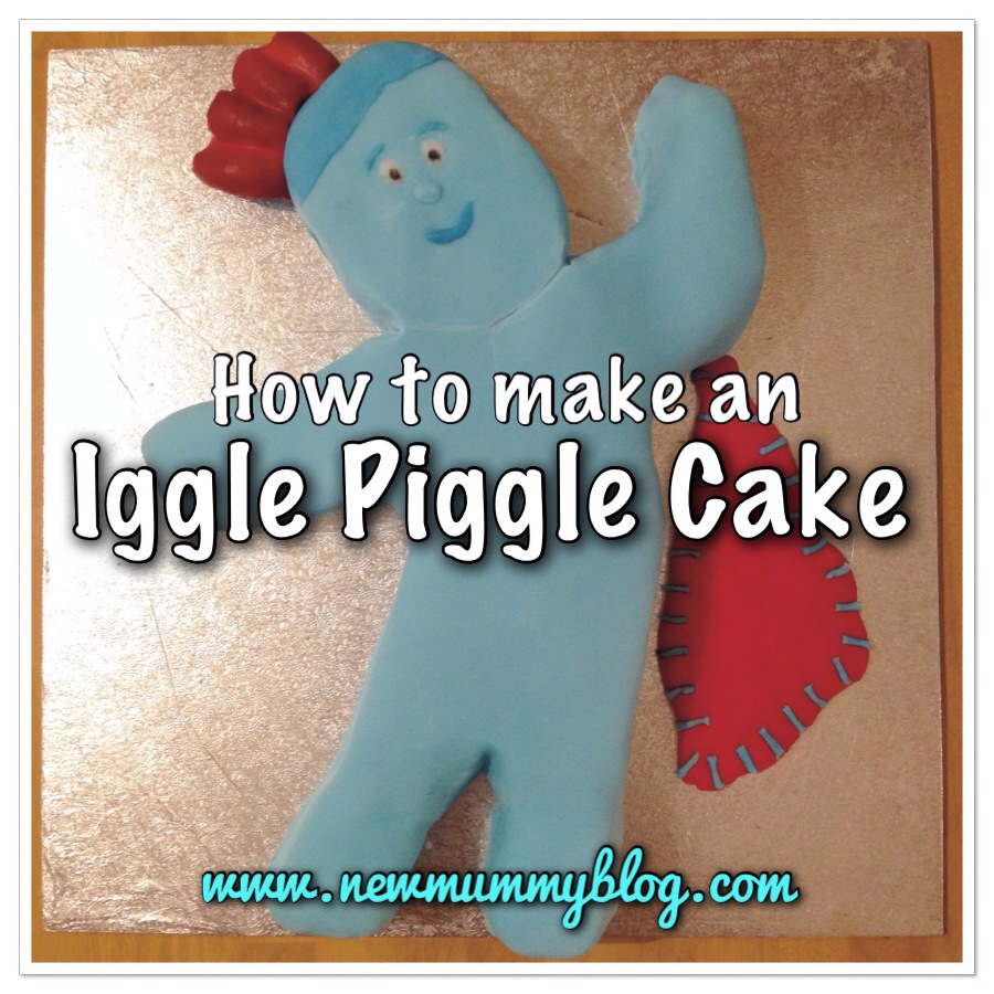 How to make an Iggle Piggle Cake - step by step instructions easy baking cake birthday. Perfect cake for toddler, children, kids birthday cakes mummy made.
