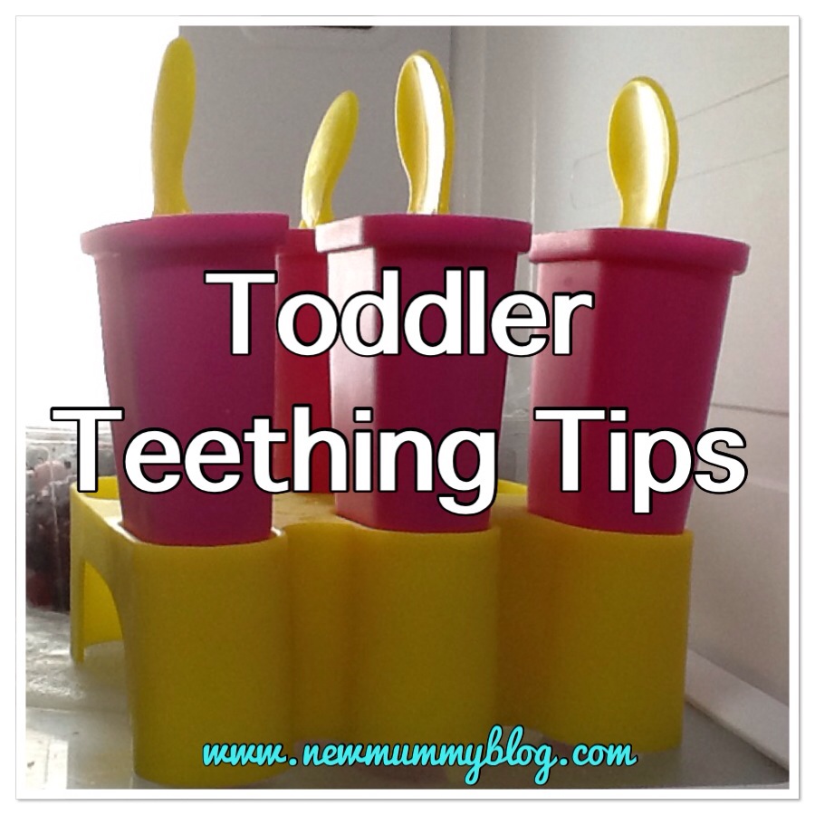 Toddler teething tips - ice lollies to soothe gums
