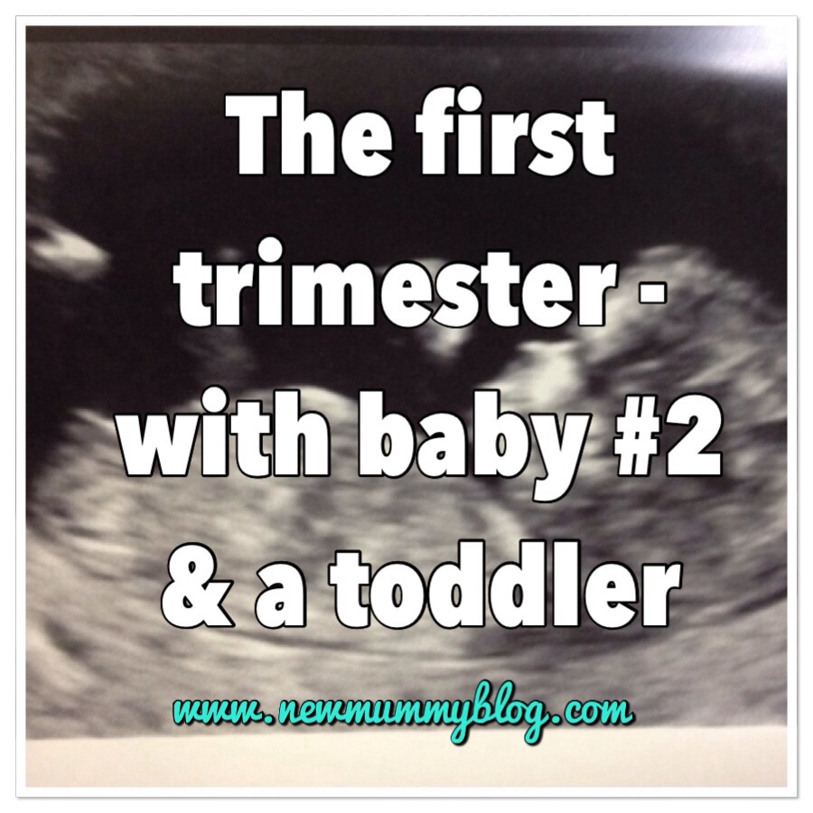 the first trimester with baby and a toddler