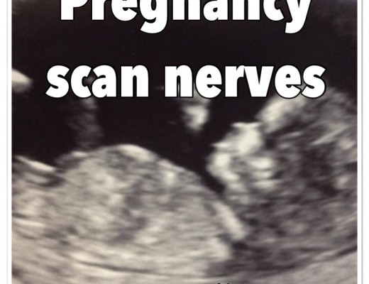 Baby scan photo heartfelt pregnancy scan nerves