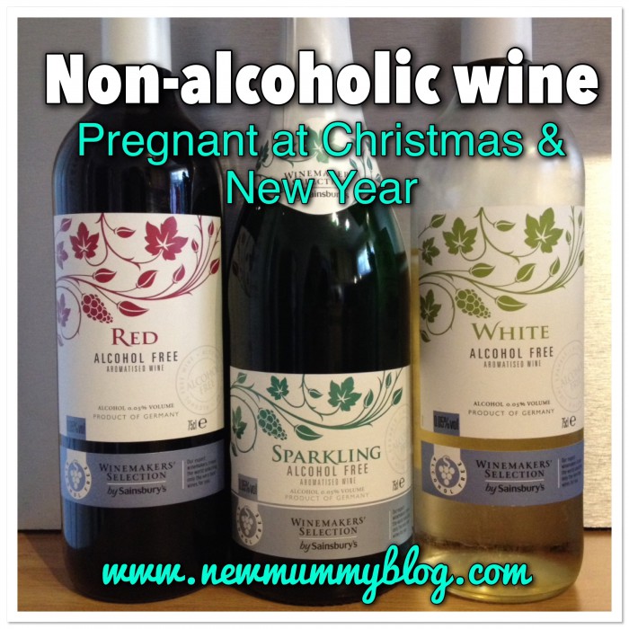 NonAlcoholic wine pregnant at Christmas & New Year New Mummy Blog
