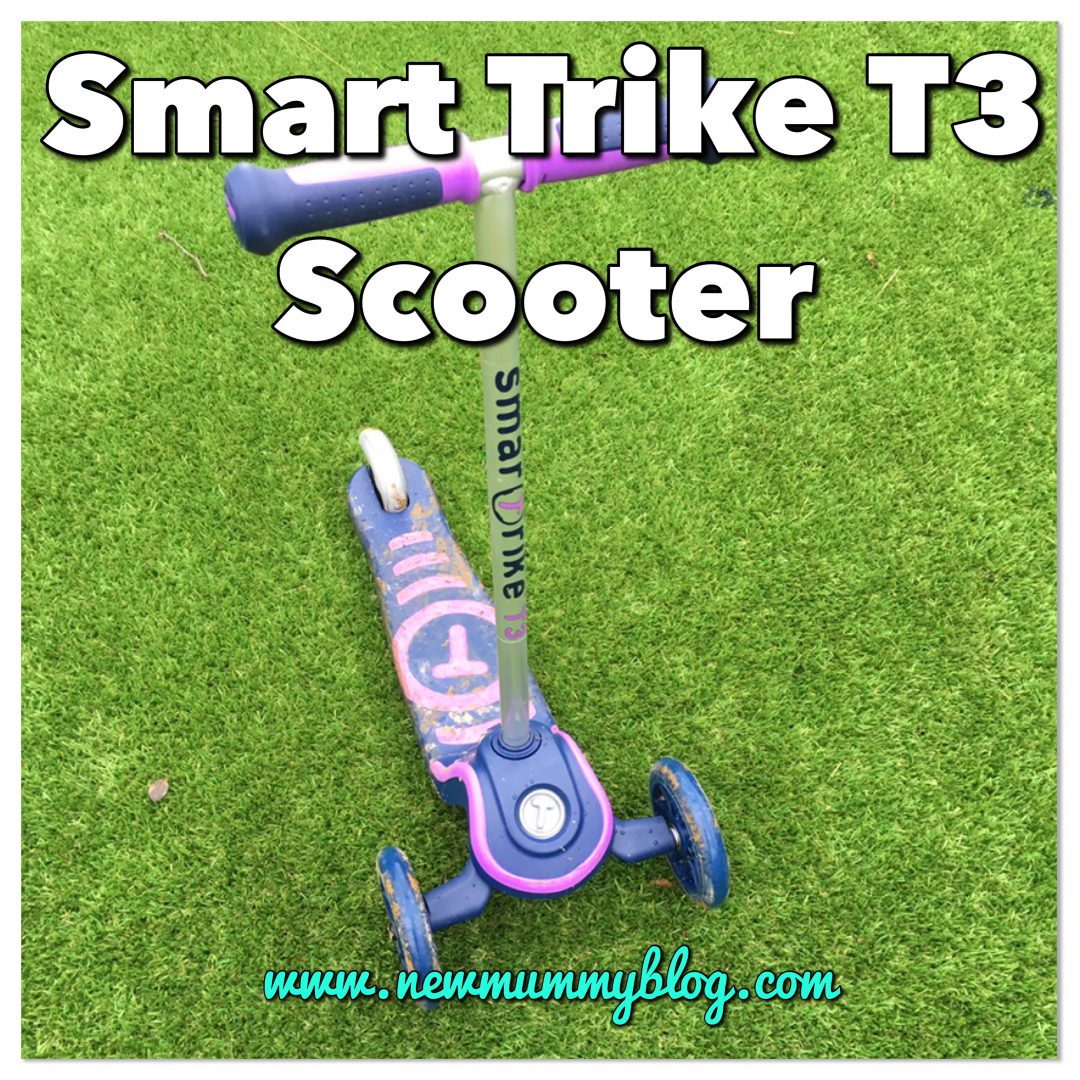 Smart trike scooter review - road testing the SmarTrike T3 scooter for age 2+