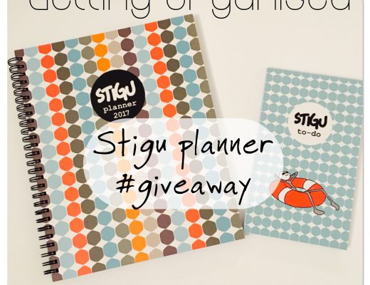 Stick to Stigu planner review giveaway - organising mummy and blog planning