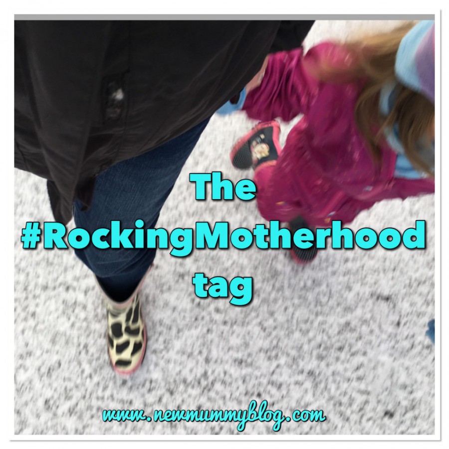 The Rocking Motherhood tag - Mummy and daughter in the snow