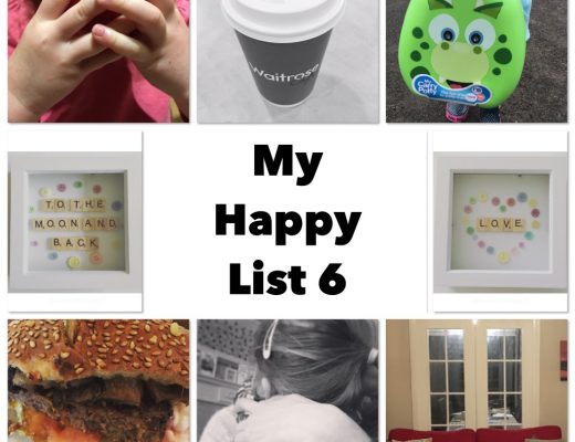 Happy list 6 - coffee travel potty crafts doors lunch dates