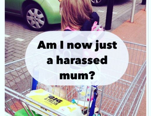 Harassed mum - we all change becoming a mum, am I now just a harassed mum in the supermarket?