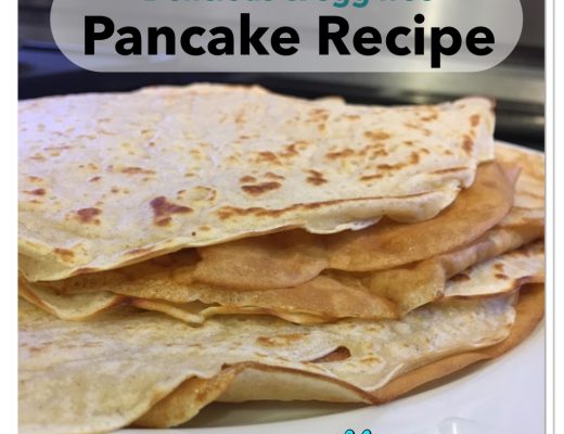 Egg free pancake recipe - easy delicious store cupboard ingredients