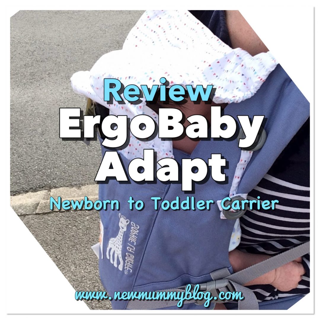 Ergo Adapt review baby carrier ergonomic design newborn friendly