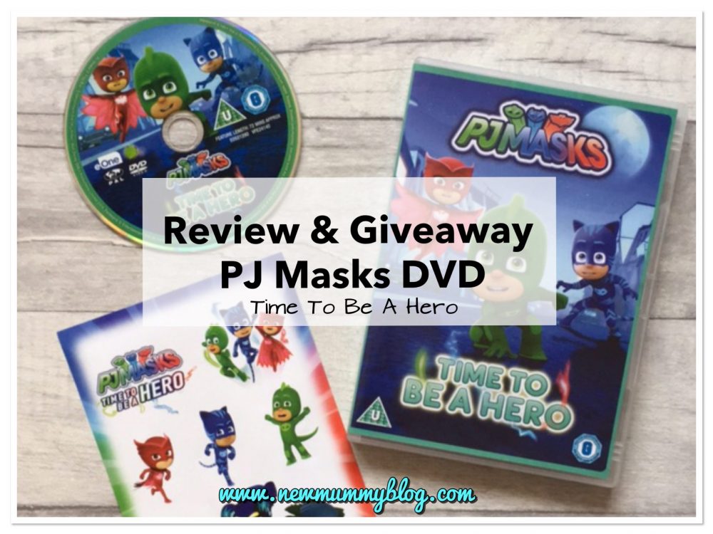 PJ Masks DVD - Time to Be a Hero Review and giveaway