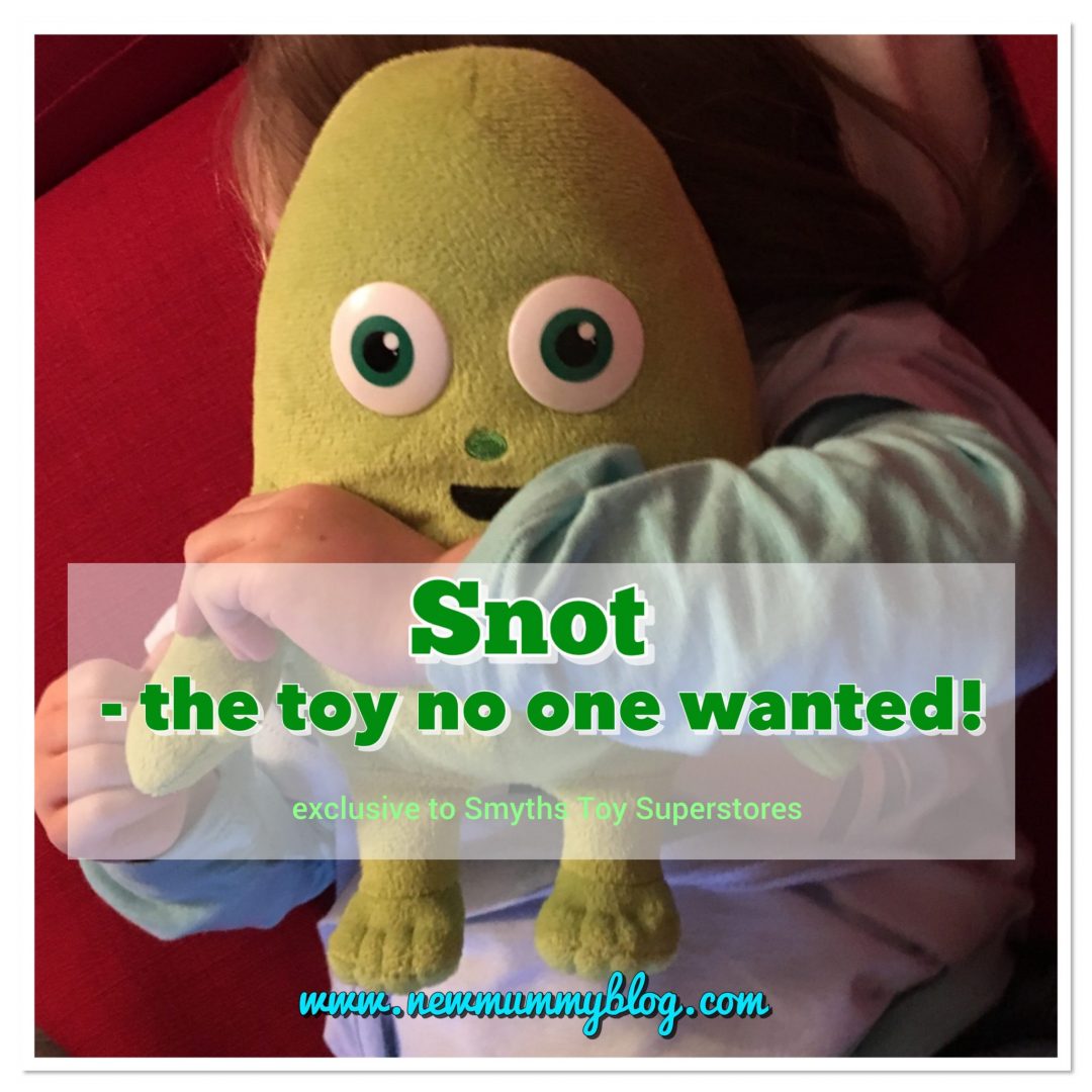 Smyths Snot cuddly toy for charity