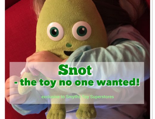 Smyths Snot cuddly toy for charity
