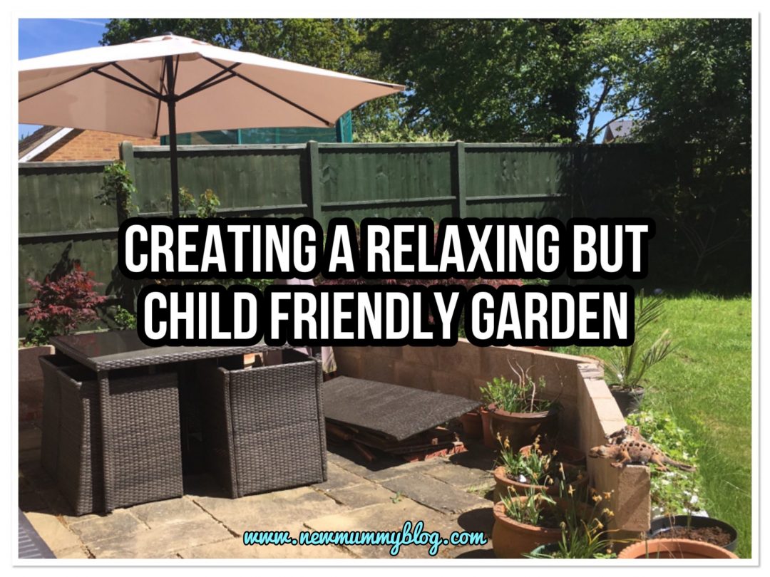 Child friendly garden relaxing