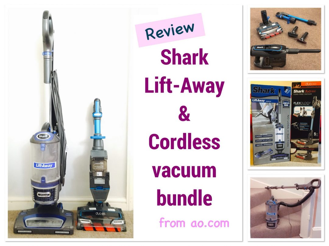 Review Shark vacuum lift away and Shark duoclean handheld cordless vacuum bundle from ao.com review on blog