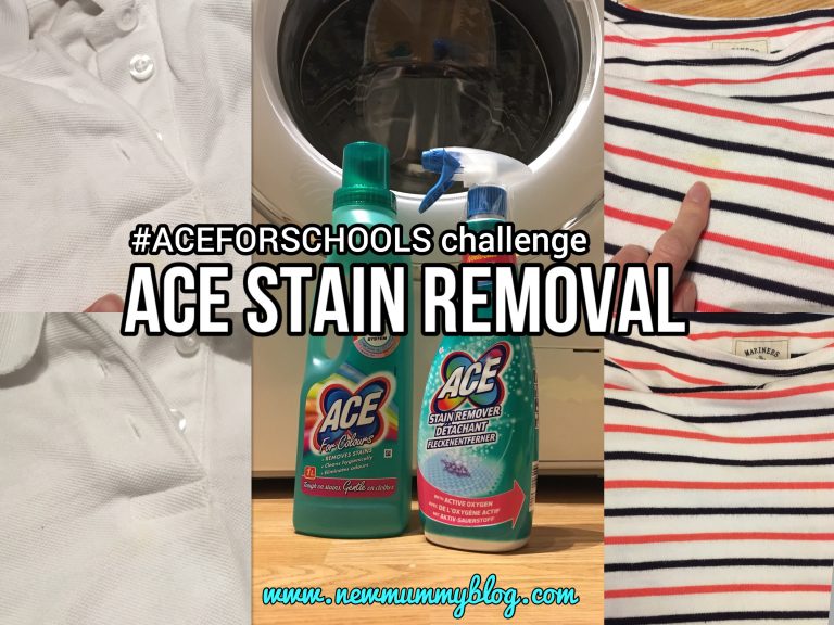 ACE stain removal aceforschool Britmums challenge New Mummy Blog