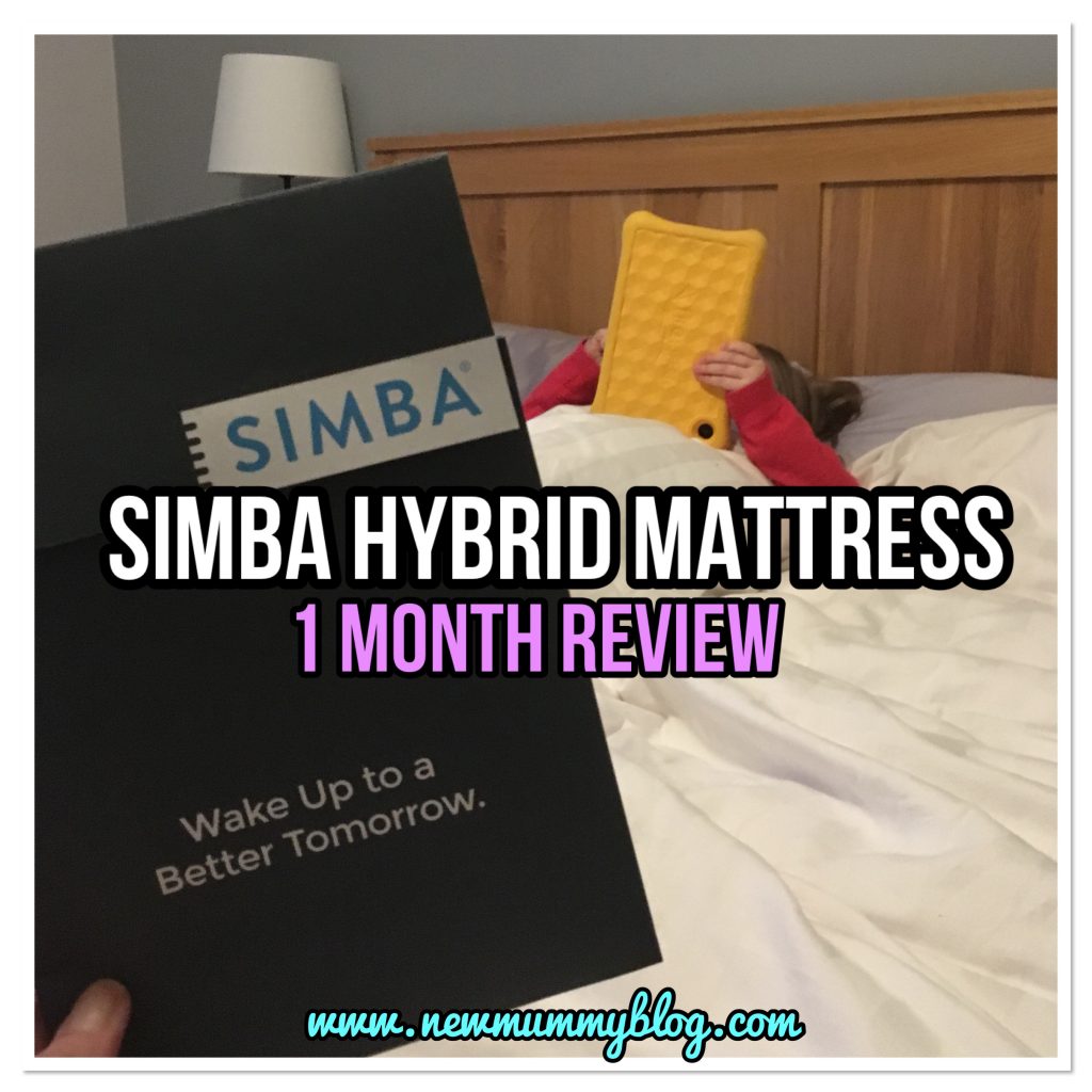 Simba Hybrid mattress review after one month SimbaSleep (+ £75 off