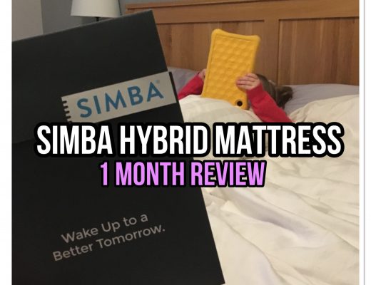 Simba hybrid mattress review follow up one month simbasleep better nights sleep