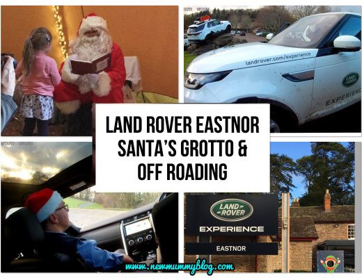 Off road driving at Land Rover Experience Eastnor Castle + visiting Santa