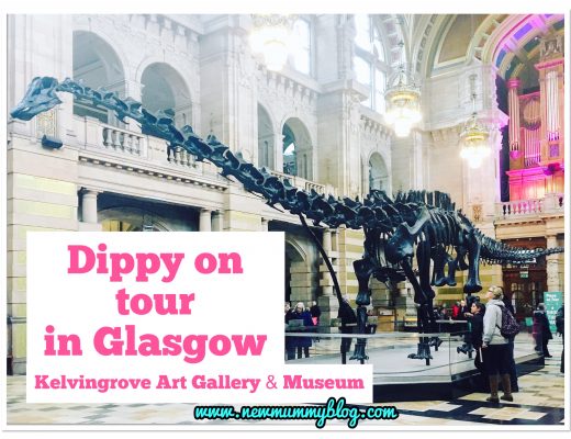 Dippy on tour Kelvingrove Glasgow video and blog review tips and tour from our family day out on holiday in Scotland 2019