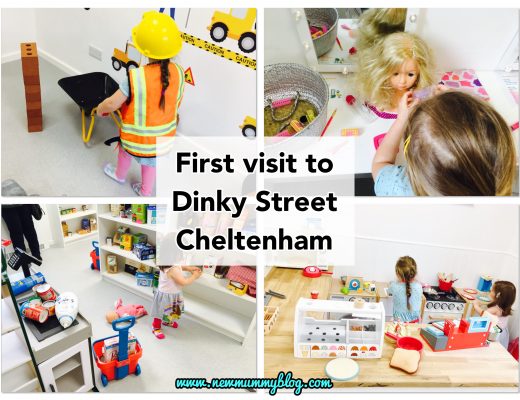 Dinky Street Cheltenham Review - kids role play centre Bishops Cleeve with two kids