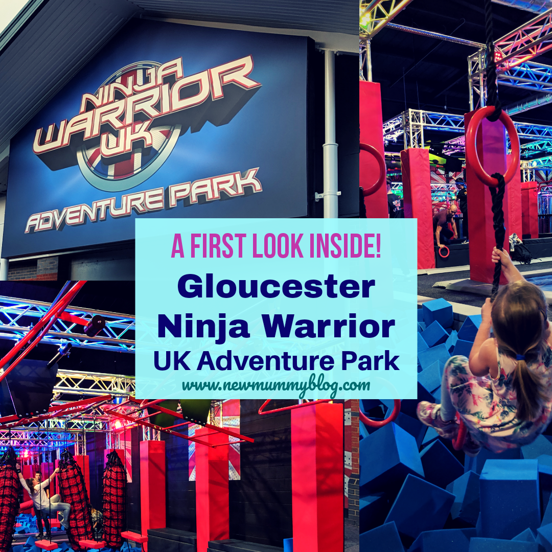 Ninja Warrior Gloucester Adventure Park first look pre-launch event Gloucestershire blogger Cheltenham family days out