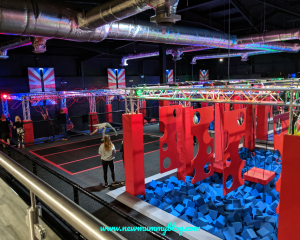 Ninja Warrior Gloucester Adventure Park first look pre-launch event Gloucestershire blogger Cheltenham family days out
