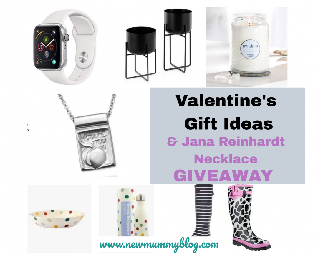 Valentines gift ideas and Jana Reinhardt necklace giveaway