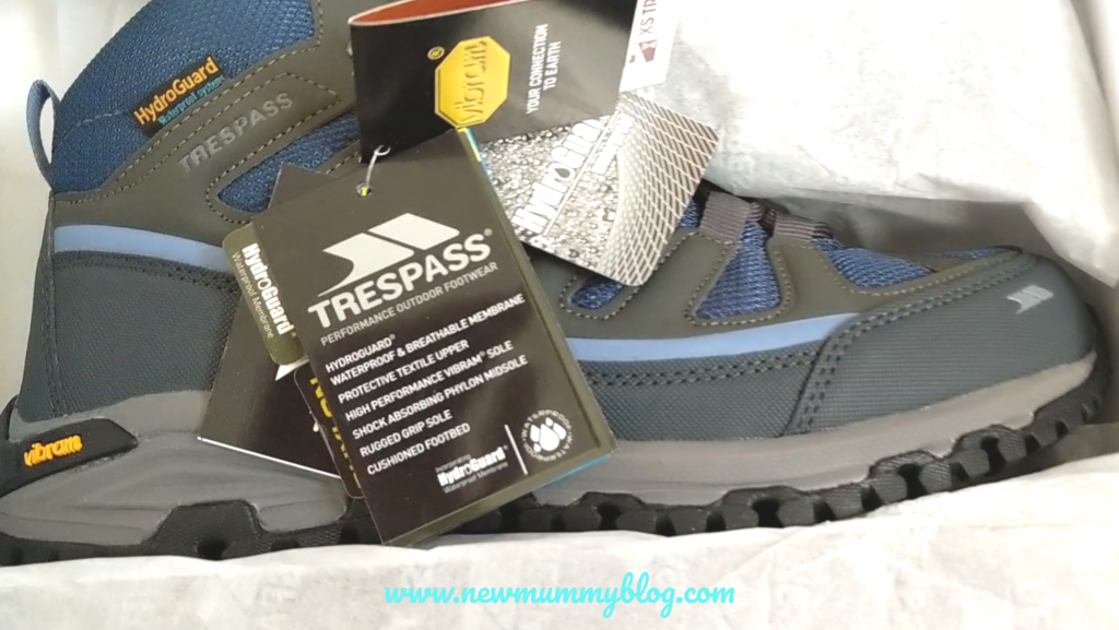 Walking boots review Trespass Tensing ladies boots 